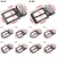 Thanh cuối NKSFX, Thay thế khóa thắt lưng cổ điển Prong đơn, Thủ công bền bỉ DIY Khóa chốt 3,5cm