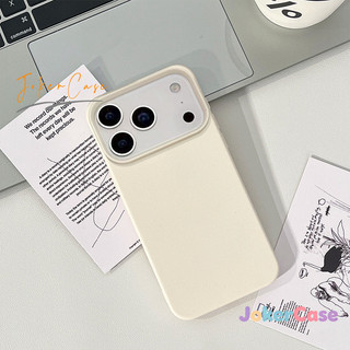 Vỏ Cho IPhone 17 11 16 13 14 12 15 Pro Max X XS Max XR 15 14 16 Plus Air Mẫu Kẹo Màu Đơn Giản Mẫu Da Màu Mềm