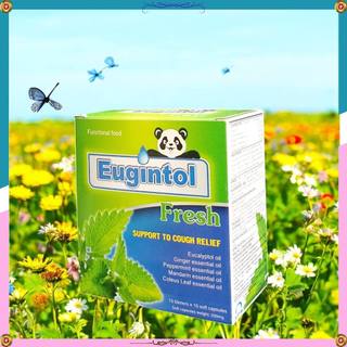 Viên Uống Tinh Chất Thảo Dược, Hỗ Trợ Làm Ấm, Giảm Ho, Tiêu Đờm, Eugintol Fresh Myvita 100 Viên