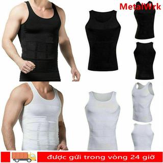 METALWRK Nén Áo Quần Lót Nóng Nam Giảm Béo Định Hình Nam