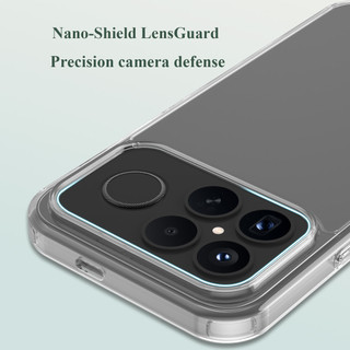 Lereach cho Poco F8 Ultra / Xiaomi Poco F8 Pro Vỏ điện thoại TPU + Acrylic Vỏ bảo vệ chống sốc trong suốt