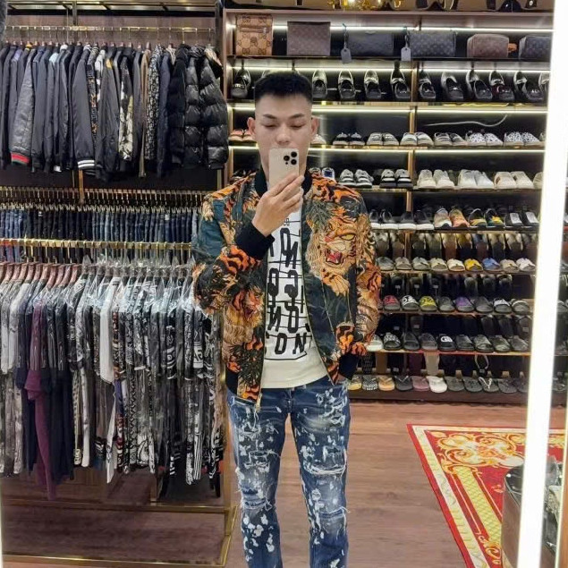 Áo Bomber Gió Hổ Hoa Lá KCloset Áo Khoác Dù 2 Lớp Dày Dặn Dáng Rộng Nam Nữ NA55