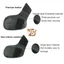 TOPTOOLCX Golf Club Head Cover, Da PU Chống Bụi Golf Iron Headcovers, Thiết Bị Tập Golf Chống Thấm Nước Thực Tế Chống Mài Mòn Golf Wedges Head Cover