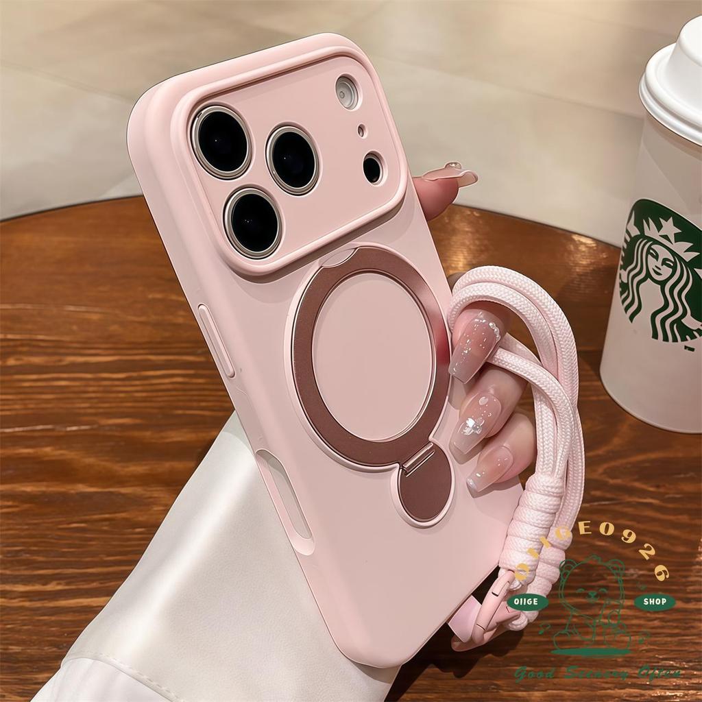 【 Ốp lưng iPhone17 】 Vỏ điện thoại từ tính dạng lỏng 360 dây buộc iPhone17 Pro Max 16 15 14 13 cho vỏ iPhone Vỏ mềm silicon TPU chống sốc