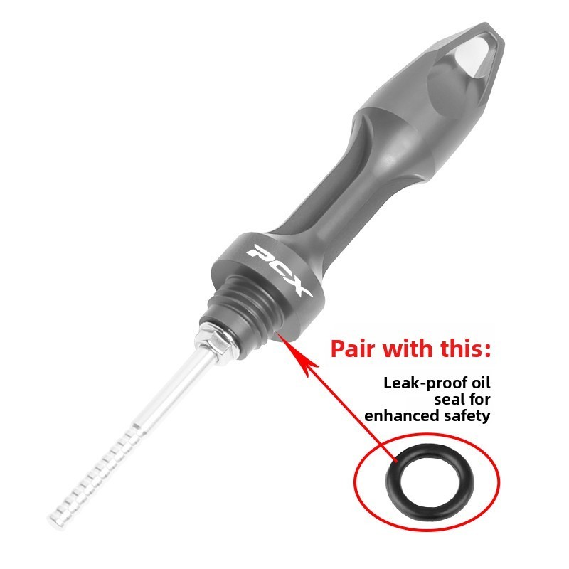 Dành Cho Xe Máy HONDA PCX160 CNC Nhôm Dầu Dipstick – Thay Thế Vít Nắp Dầu Động Cơ Chống Trộm