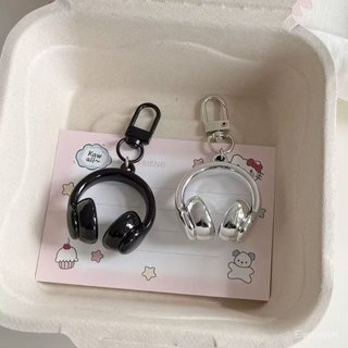 [Mặt dây chuyền] Tai nghe ba chiều đơn giản ngọt ngào mát mẻ ins Móc khóa Schoolbag Mặt dây chuyền tinh tế Sáng tạo Mặt dây chuyền mát mẻ Quà tặng bạn gái CEAF