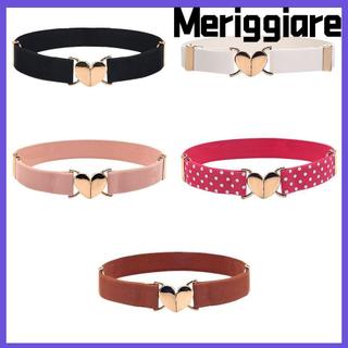 Thắt lưng đàn hồi MERIGGIARE Trang trí váy trẻ em Thắt lưng co giãn