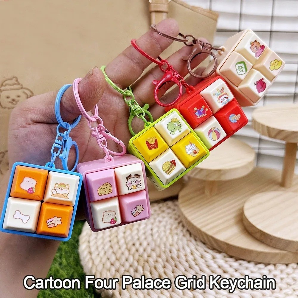 Fidget Móc Khóa Có Âm Thanh, Bàn Phím DIY Keycap Ngón Tay Bàn Phím Mũ, Với Phím Nhạc Nút Giảm Căng Thẳng Clicker Đồ Chơi