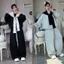 BỘ 3 MÓN THỜI TRANG: Quần da cá Nỉ 2DA XÁM, Sweater Nỉ 2 DA TRƠN, và Khăn ĐEN độc đáo-quanaao94