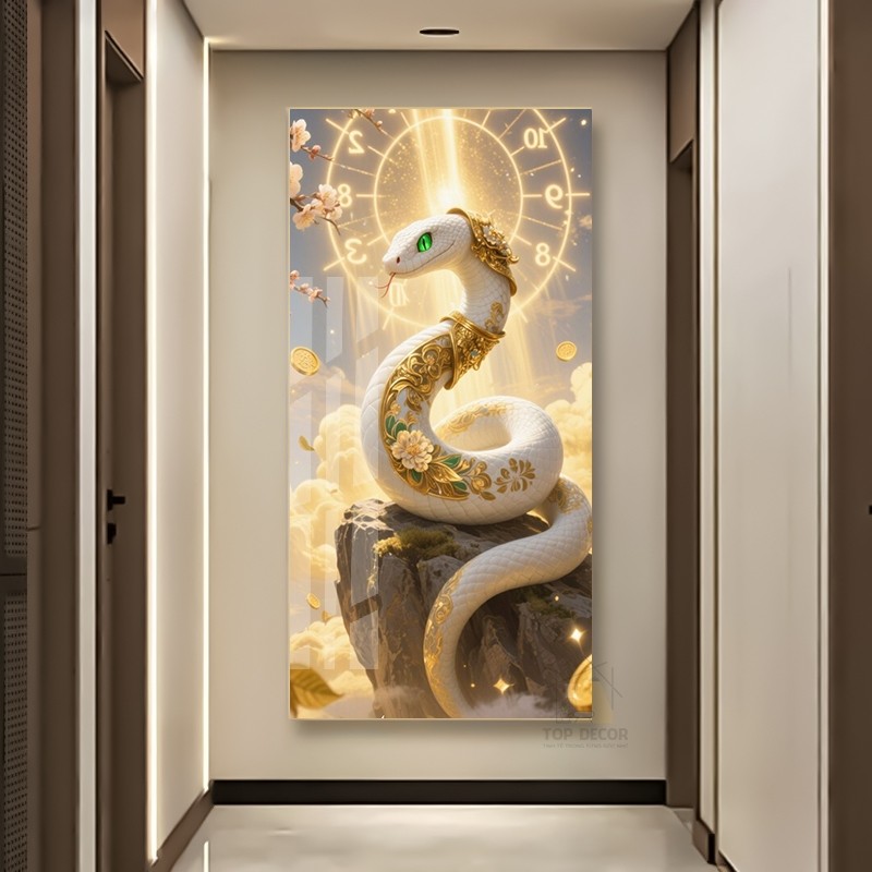Tranh Treo Decor "12 CON GIÁP" Tranh Decor - Tranh Treo Phòng khách, Tranh Treo phòng ngủ, Tranh tráng gương cao cấp