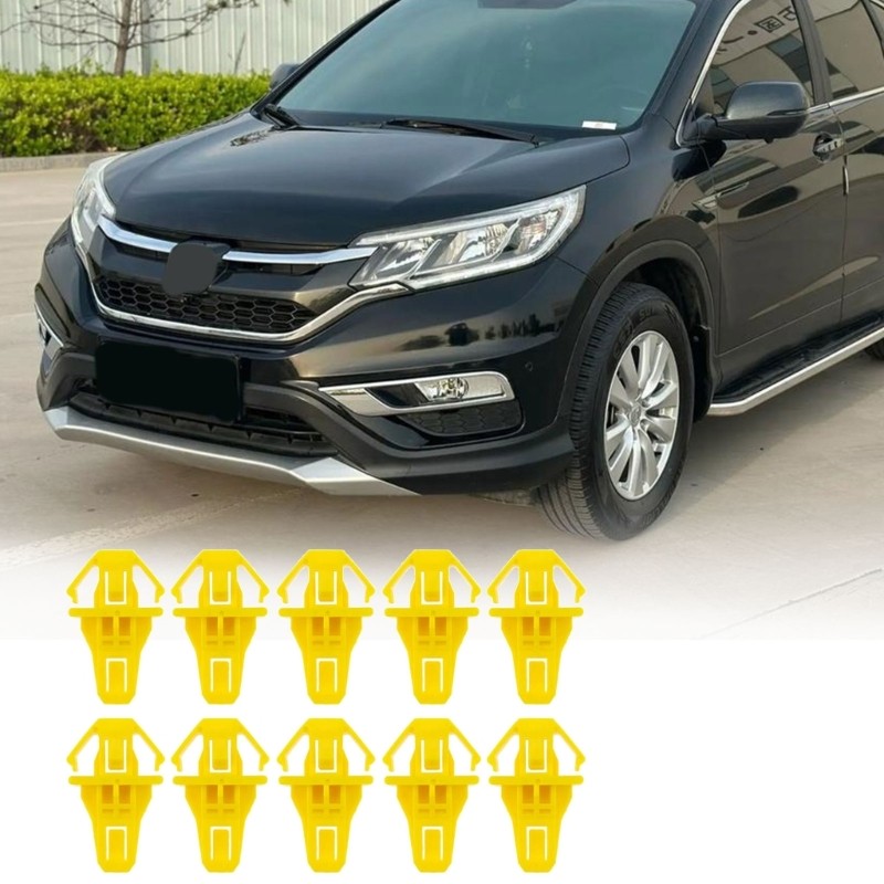 EDB * Kẹp cầu bảo vệ ô tô Công cụ giữ nhựa chắc chắn Snap On Fit Ứng dụng xe đa năng Trượt tuyết đáng tin cậy