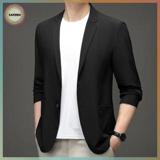 SAFENH Men 's Casual zer Nhẹ Bộ đồ công sở Áo khoác Mourning Top VN
