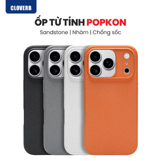Ốp Lưng iPhone 17 Pro Max Mặt Nhám Chống Bám Tay Có Vòng Nam Châm