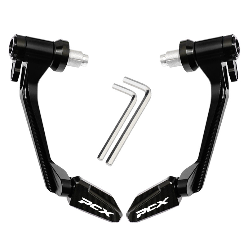 DÀNH CHO HONDA PCX160 / PCX150 / PCX125 (2021-2025) Bảo vệ đòn bẩy phanh bằng nhôm CNC – Nơ bảo vệ tay cầm xe máy