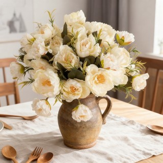 Bó Hoa Mẫu Đơn Giả Hoa Hồng Lụa Cao Cấp Decor Trang Trí Nhà Cửa Cẩm Tú Cầu Retro Châu Âu 30cm Để Bàn Phòng Khách Tiệc Cưới Sang Trọng Phụ Kiện Chụp Ảnh Đạo Cụ Bình Cắm Sẵn Sắc Màu Vintage Quà Tặng Đẹp Lung Linh Giống Thật Tinh Tế Đẳng Độc Đáo Mới Nhất