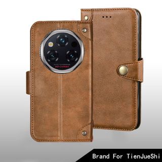 Thích hợp cho Oukitel WP210 5G Vỏ điện thoại Flip Phone Leather Case Ouqi HD Phim cường lực