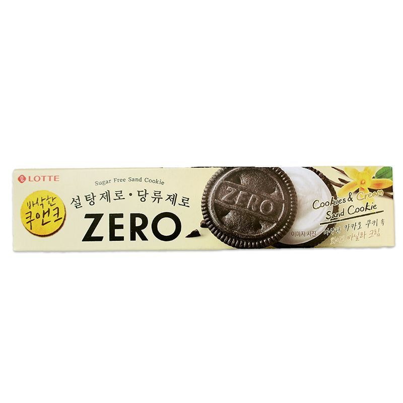 Hàn Quốc nhập khẩu Lotte ZERO kem sandwich Cocoa Oreo Biscuits Văn ...