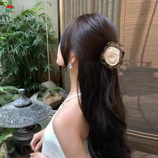 Vuốt Tóc Camellia Sang Trọng, Chống Trơn Trượt - Kẹp Tóc và Mũ Đội Đầu Phù Hợp Tóc Mỏng Đến Dày