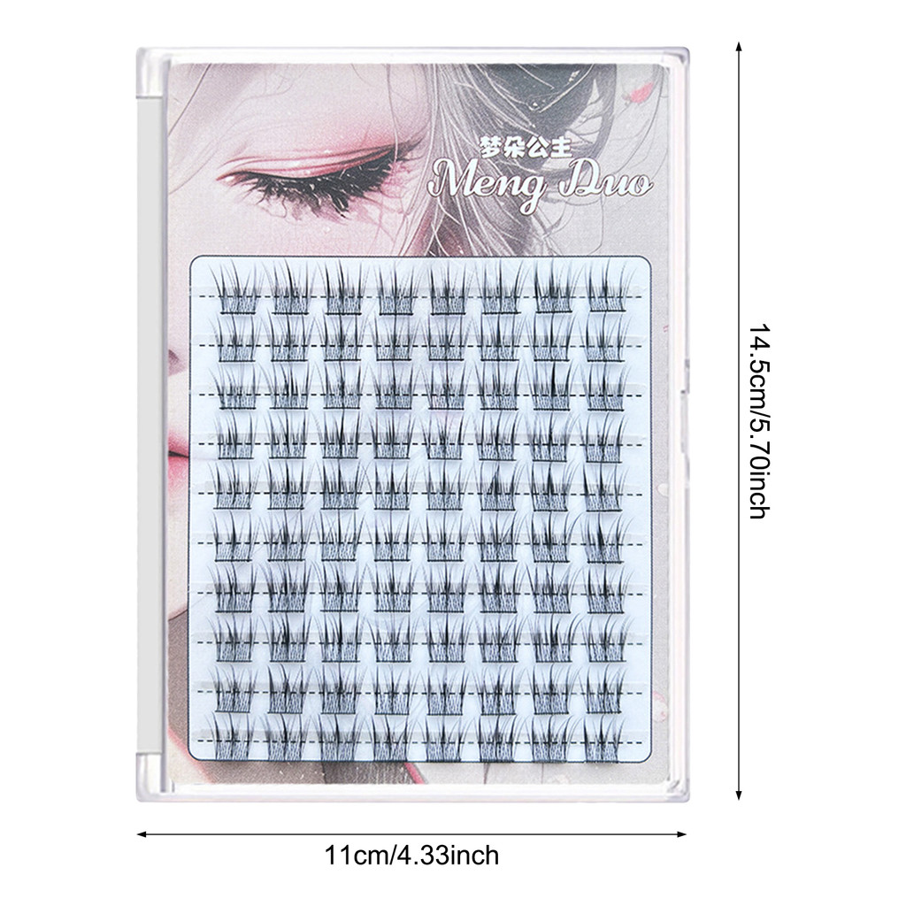 Cosplay tự nhiên Lông mi giả C Curl 12-14mm Cụm mi dành cho người đam mê mi hoặc người mới bắt đầu