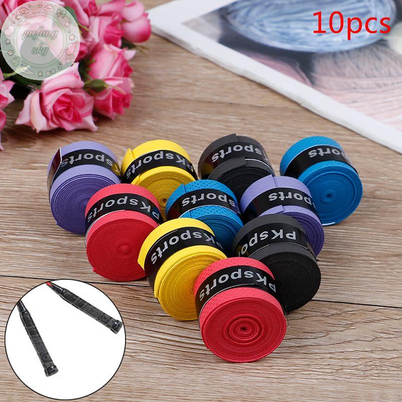PUSKY 10 Chiếc Dây Kẹp Băng Cho Vợt Tennis và Squash - Tăng Kháng Mồ Hôi