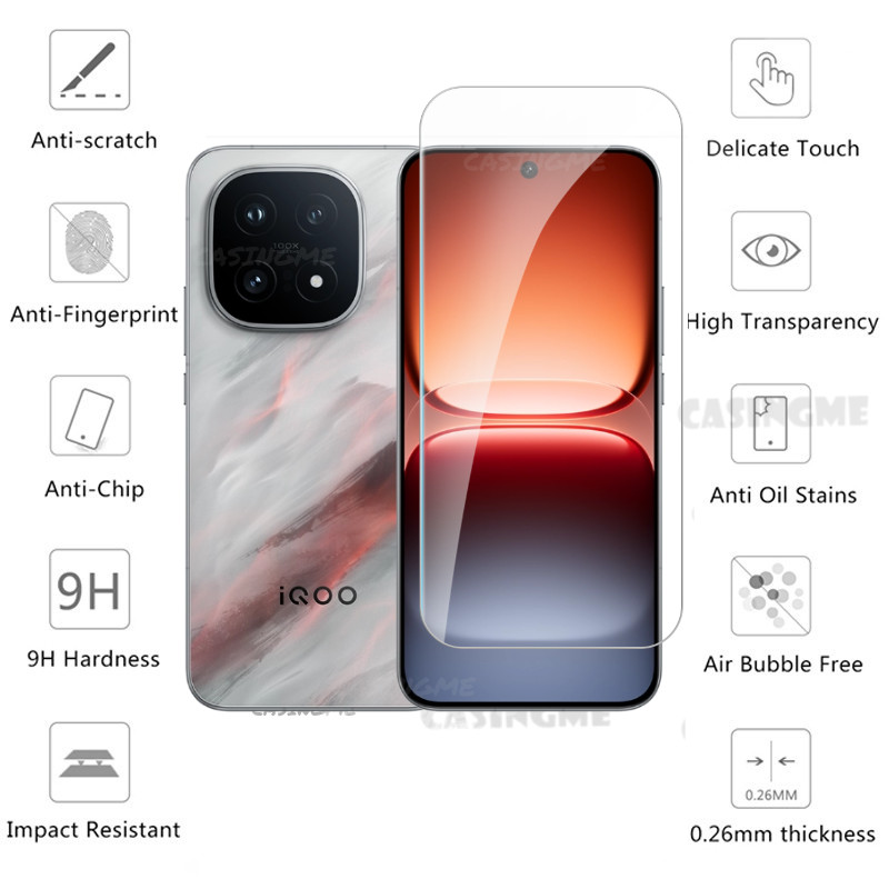 IQOO 15 2025 Full Cover Kính Cường Lực Flim Cho IQOO 15 IQOO15 15IQOO 4G 5G 2025 Mặt Trước Phim Mặt Sau Ống Kính Kính Mặt Sau Kính Bảo Vệ Màn Hình Ống Kính Máy Ảnh