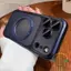 Giá đỡ xoay mờ mạ từ tính Vỏ điện thoại iphone 17 Pro Max 16 15 cho vỏ iPhone Vỏ cứng PC chống sốc