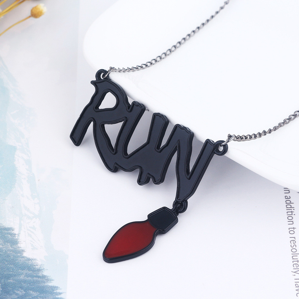 Vòng cổ Stranger Things với bảng chữ cái tiếng Anh, phù hợp cho Eleven và Demogorgon themed, trang sức thời trang đa năng