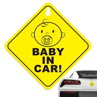 Baby on Board Sign Stickers Baby on Board Reflective Decal Child in Car Stickers for Window Bumper Safety Warning hdjvn