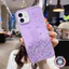 Ốp Điện Thoại Trong Suốt Lấp Lánh Sáng Cho Samsung Galaxy A56 A36 A26 A35 A55 A54 A51 M40S A50 A50S A30S A32 A25 A24 A23 M23 F23 5G 4G Vỏ Điện Thoại Mềm Sang Trọng Dễ Thương Chống Sốc Ốp Lưng
