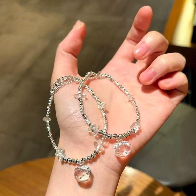 Vòng tay mèo dành cho nữ, quà tặng nhẹ nhàng sang trọng, đa năng và dễ thương
