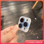 Kẹo Macaron Màu Cao Cấp Bảo Vệ Camera Tương Thích Cho IPhone 17 11 Pro Max 13 12 Mini 15 14 Plus 16 Plus 12 15 14 13 Pro Max Full Cover Kim Cương Màu Bảo Vệ Ống Kính Phim