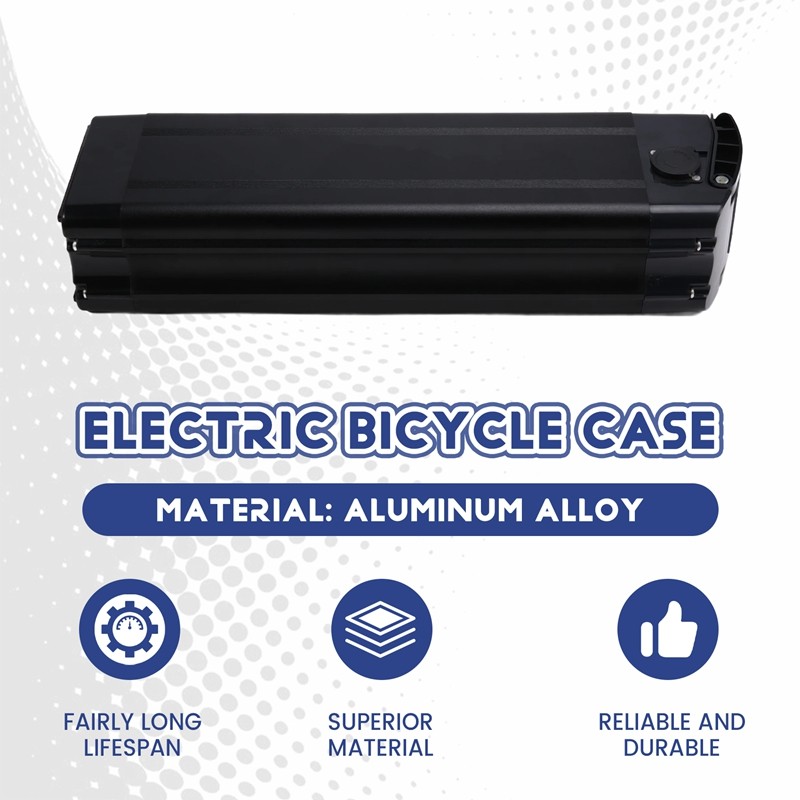 Pin 18650 cho xe đạp điện và ebike, hộp nhôm 48V, phụ kiện cao cấp