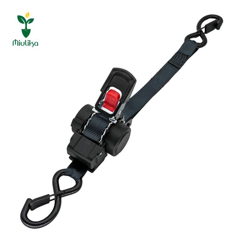 Dây buộc ratchet móc S tự thu hồi, dây đeo tự chứa