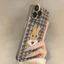 Ốp lưng iPhone Áo len gương họa tiết thỏ Cho iPhone 16 Promax 15 11 12 13 14plus xr xsmax 16plus