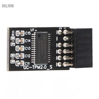 Hilivn Bảo mật mã hóa mô-đun TPM 2.0 Linh kiện điện tử 12 chân để thay thế