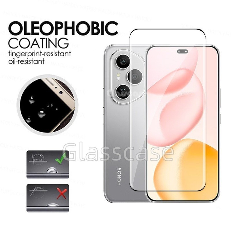 2 Trong 1 9H HD Bảo Vệ Màn Hình Kính Cường Lực Cho Honor 400 pro lite 400pro 400lite 400smart Honor400 Honor400pro Bảo Vệ Màn Hình Camera Mặt Sau Ống Kính Bảo Vệ Full Cover Phim Trước