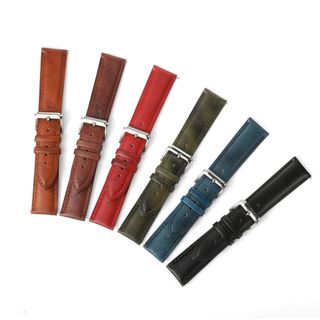 Dây đeo đồng hồ da thật cổ điển Retro 16 / 18 / 19 / 20 / 22 / 24mm Dây đồng hồ phát hành nhanh Dây đeo đồng hồ da bò thuộc da cho Seiko dành cho nam nữ Đồng hồ thạch anh