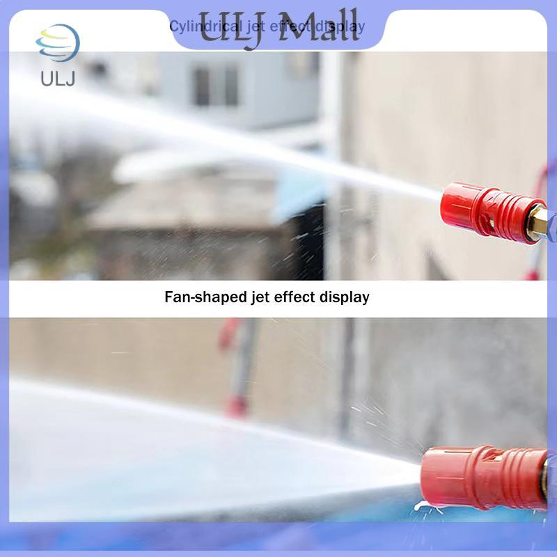 ULJ M14 * 1.5 Đầu phun máy rửa áp suất cao có thể điều chỉnh góc gốm er Đầu cắm nhanh Phụ kiện làm sạch ô tô.