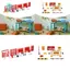 Bộ mô hình phụ kiện Diorama tỷ lệ 1 / 64, Phụ kiện, Nhẹ, Vẽ tay, Mô phỏng thu nhỏ để trang trí đạo cụ Diorama