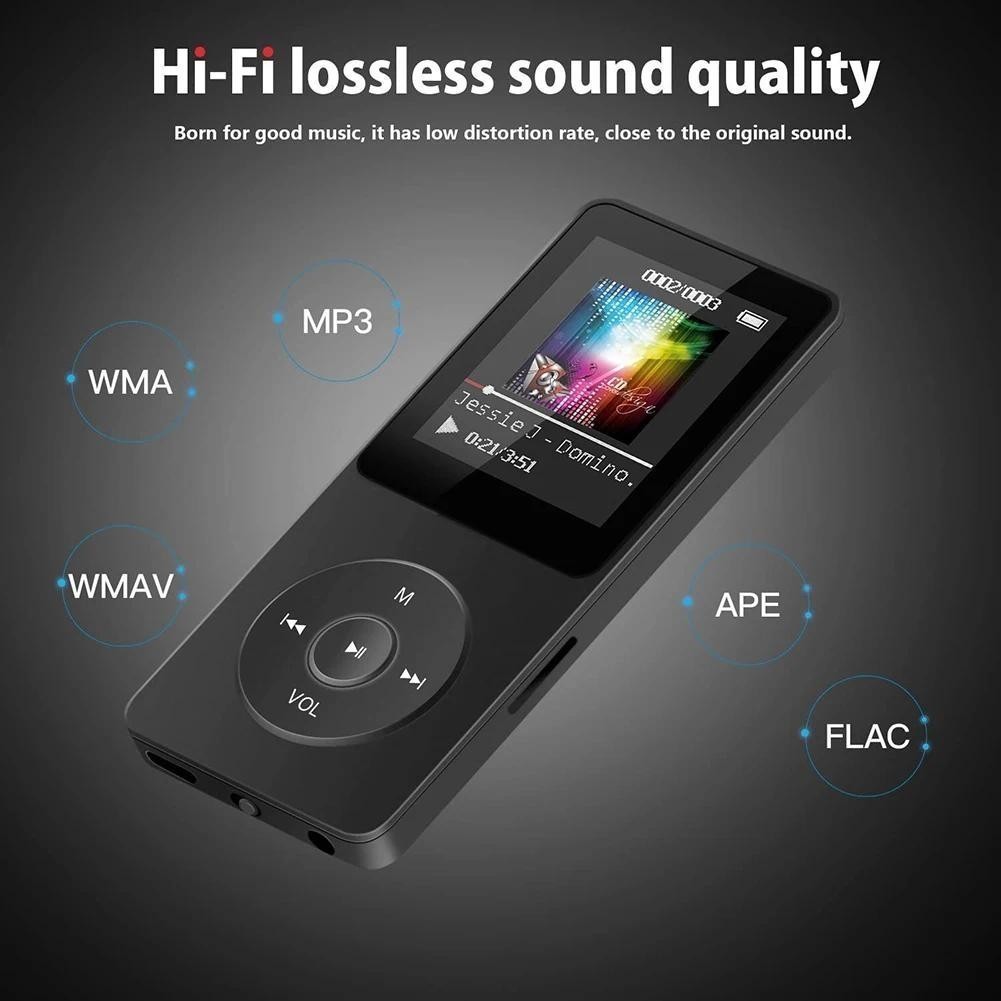 [Sẵn Sàng] Máy Nghe Nhạc Mini MP3 Di Động HiFi Music Walkman 4.0 Hỗ Trợ Truyền Hai Chiều Đài FM Ghi Âm Sách Điện Tử Tự Động Duyệt Cho Học Sinh