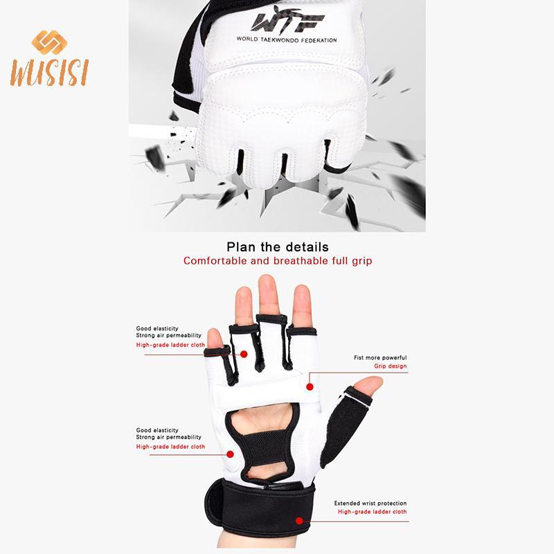 Găng tay và tất bảo hộ bằng da cho Taekwondo, Karate và Boxing - Bảo vệ mắt cá chân và bàn chân