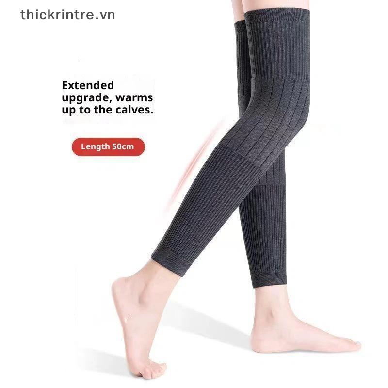 Cặp Bọc Đầu Gối Len Cashmere Đen/Xám - Protector Cho Người Việt
