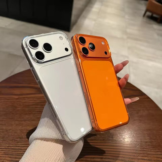 [JLK] Ốp Điện Thoại Trong Suốt Siêu Mỏng Cho iPhone 17Air 17 Pro 16 15 14 13 Pro Max Vỏ Cứng Trong Suốt Mờ Chống Sốc