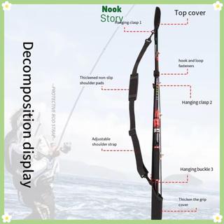 Dây đeo giá đỡ cần câu NOOKSTORY thoáng khí, đàn hồi - Bảo vệ cần câu khỏi rơi khi sử dụng