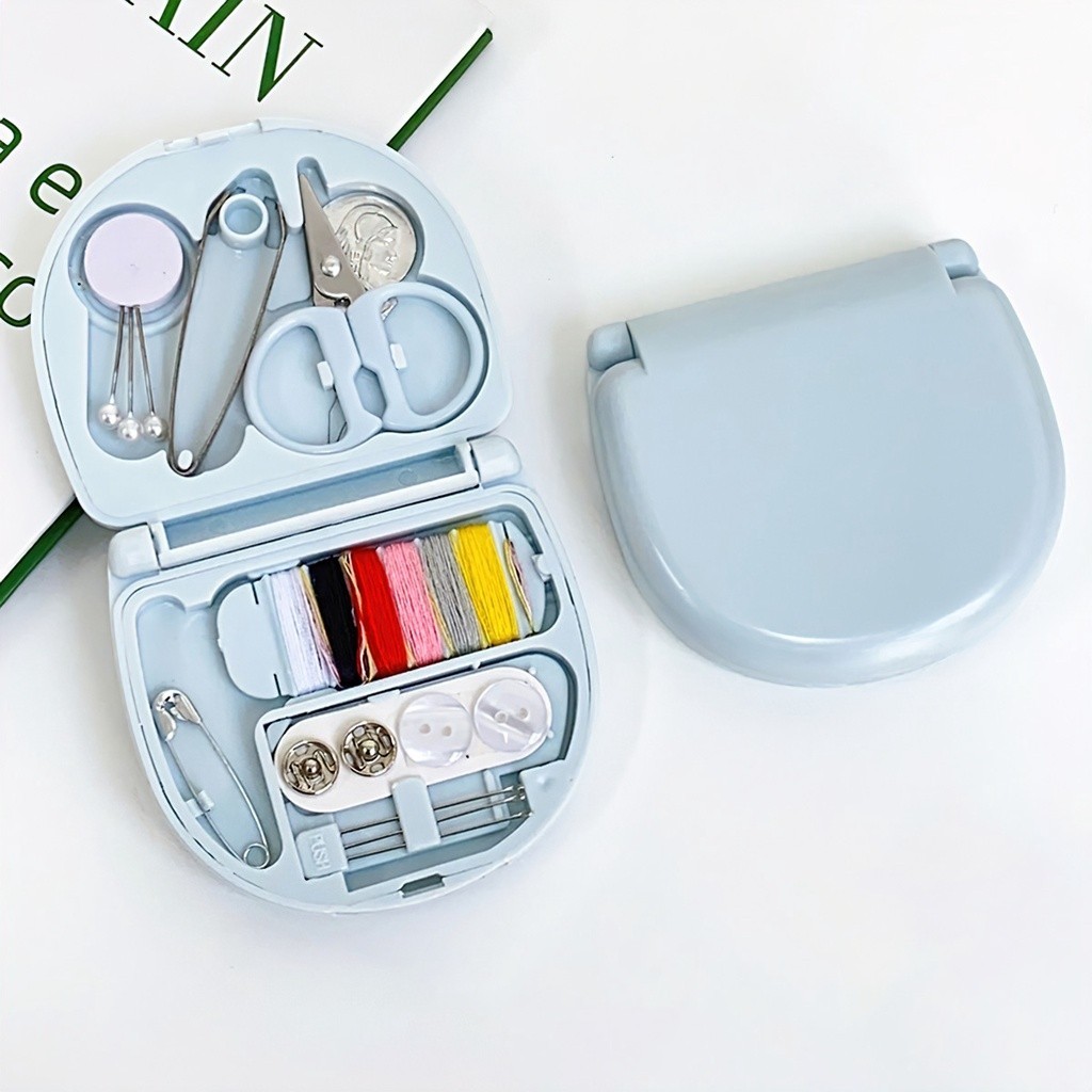 M6B Hộp Kim Chỉ Đa Năng Gấp Gọn Hoạt Hình Syle Hàn Quốc MALAN