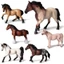 Ngựa thu nhỏ SMILE, Mô hình động vật Hanover Appaloosa, Bộ sưu tập mô hình ngựa PVC ngựa Ả Rập