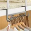 Giá đỡ lưu trữ DAYBREAK, Móc cửa không đục lỗ thiết kế không dấu vết, Giá đỡ cửa sau chất lượng cao Sử dụng trong phòng tắm
