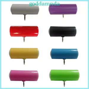 Loa di động GODD Loa USB Mini có giắc cắm 3 5mm cho điện thoại di động PC Laptop MP3