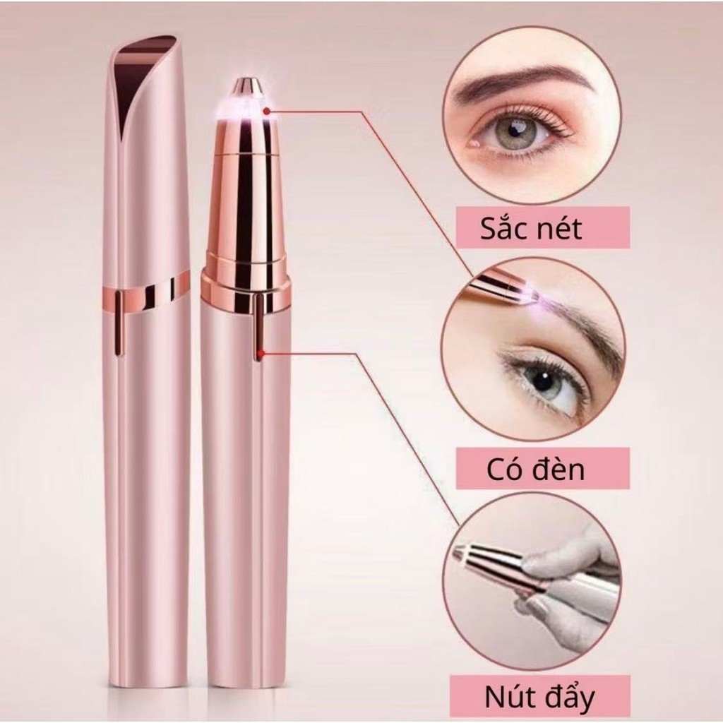 Bút tỉa mày, kẻ mày sạc 360° đa năng – làm đẹp chị em, dễ tạo dáng mày, tiện dùng daily.