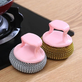 Set 2 Bàn Chải Cọ Rửa Đa Năng Dùng Cho Xoong Nồi, Bát Đĩa, Bếp Nấu Tiện Lợi